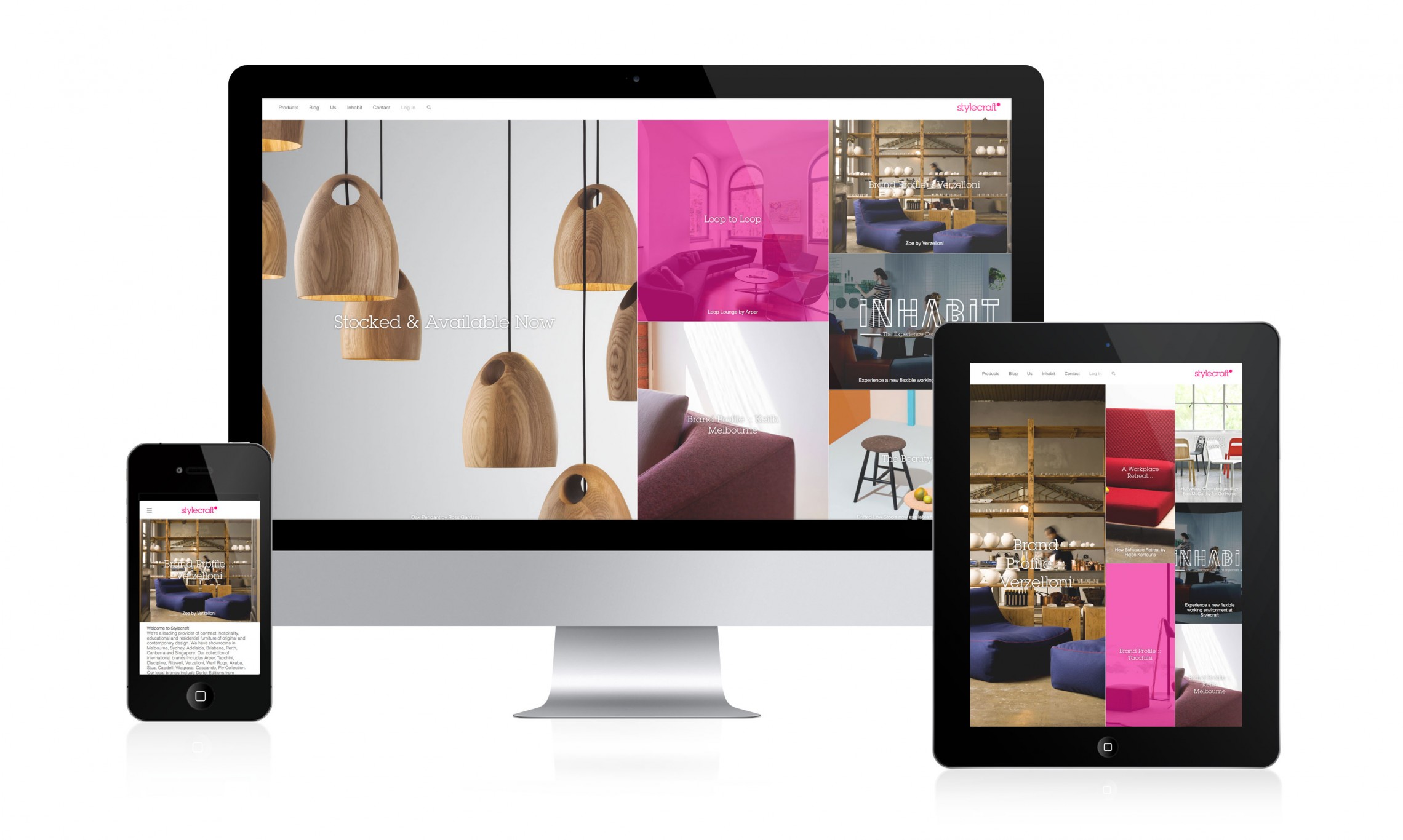 Stylecraft responsive website 